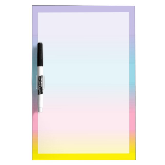 Pastel Dry-Erase Board (Front)