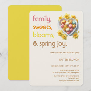 Pastel Easter Brunch Invitation   Spring Party