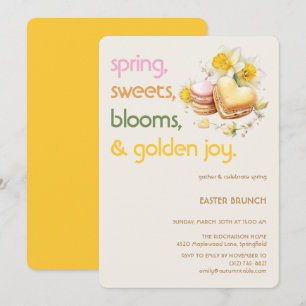 Pastel Easter Brunch Invitation Spring Party