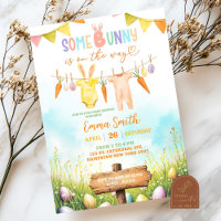 Pastel Easter Bunny Baby Shower