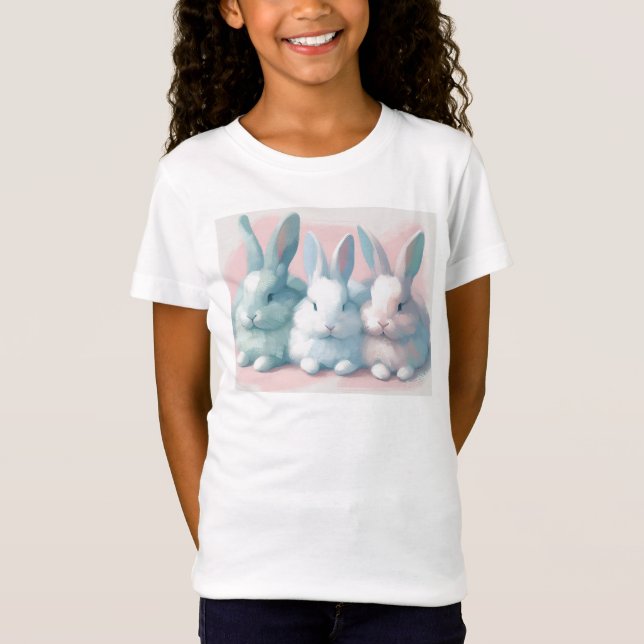 Pastel Easter Bunny Shirt (Front)