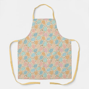 Pastel Easter Egg Pattern Apron