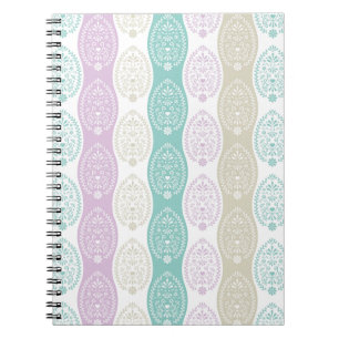 Pastel Easter Egg Pattern – Spring Holiday Design Notebook