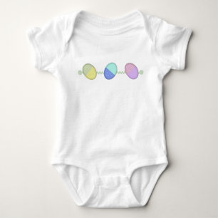 Pastel Easter Eggs Bodysuit