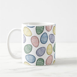 Pastel Easter Eggs Coffee Mug