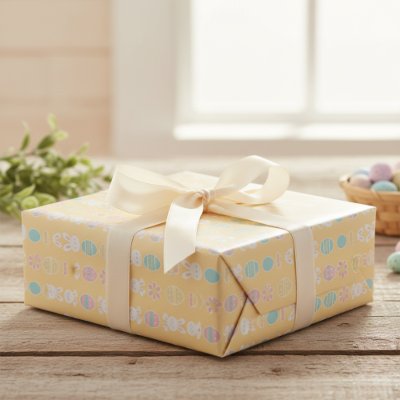 Pastel Easter Parade Wrapping Paper 