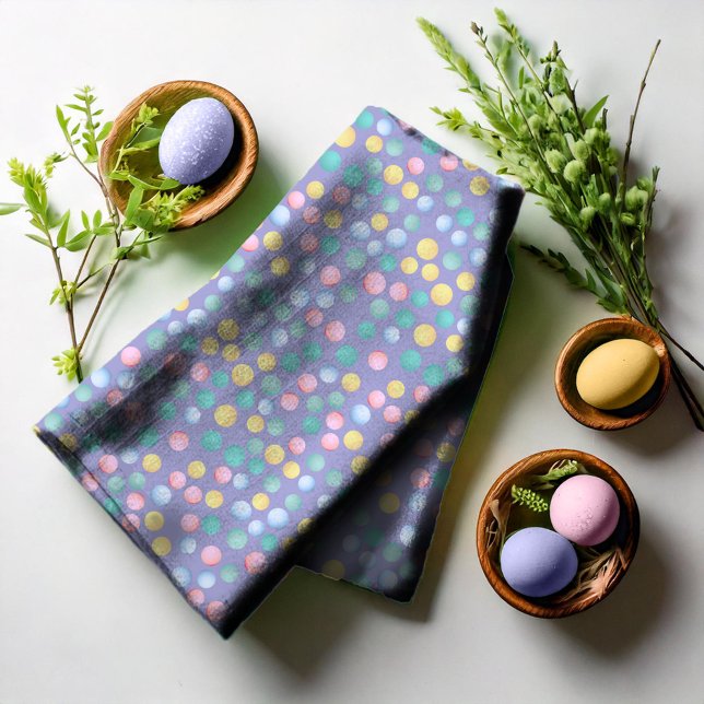 Pastel Easter Polka Dots ID638 Fabric (Creator Uploaded)