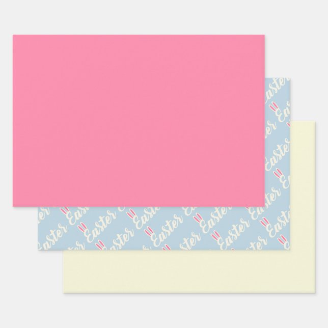 Pastel Easter  Wrapping Paper Sheets (Set)