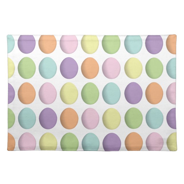 Pastel Eggs Placemat (Front)