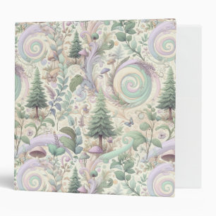 Pastel Enchanted Forest: A Cottagecore Fantasy 3 Ring Binder