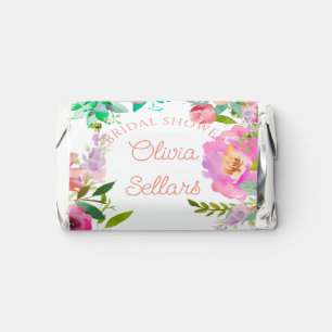 Pastel English Garden Bridal Shower Hershey's Miniatures