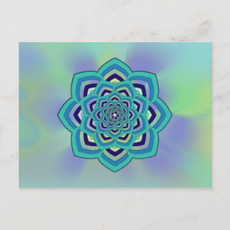 Pastel Enlightenment Lotus Postcard