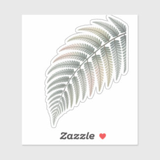 Pastel fern leaf* sticker