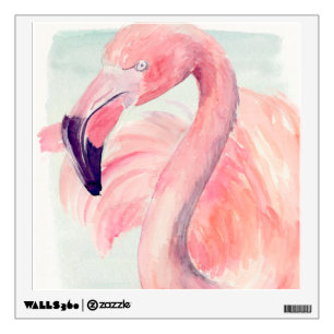 Pastel Flamingo Wall Decal