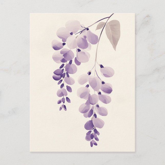 Pastel Flora in Stillness #101 Postcard (Front)