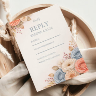 Pastel Floral Elegant Response