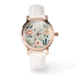 Pastel Floral Fiesta Watch