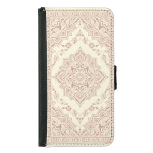 Pastel Floral Filigree Rug Samsung Case