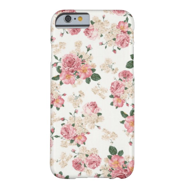 Pastel Floral iPhone 6 case (Back)