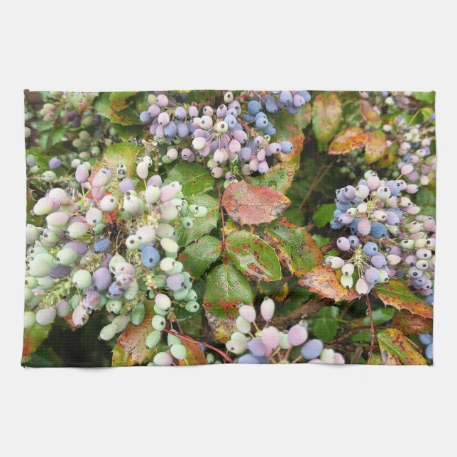 Pastel Floral Kitchen Towel (Horizontal)