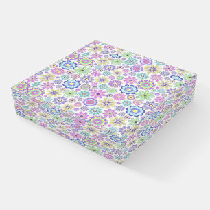 Pastel Floral Paperweight