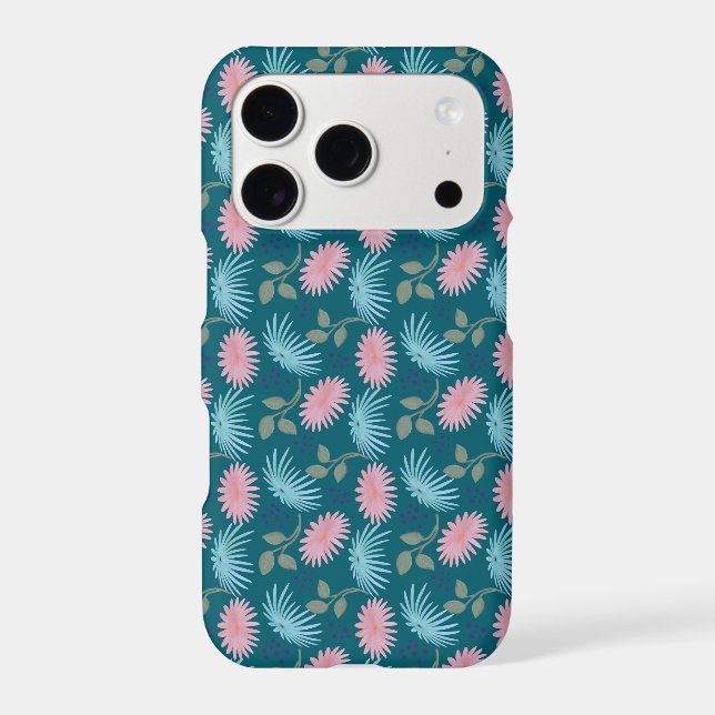 Pastel Floral Pattern  Iphone Case (Back)