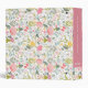 Pastel floral pattern pink homeschool portfolio 3 ring binder | Zazzle