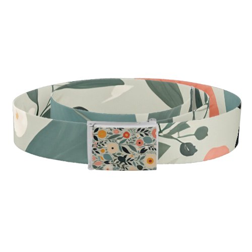 Pastel Floral Reverie Belt