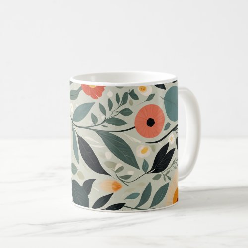 Pastel Floral Reverie Coffee Mug