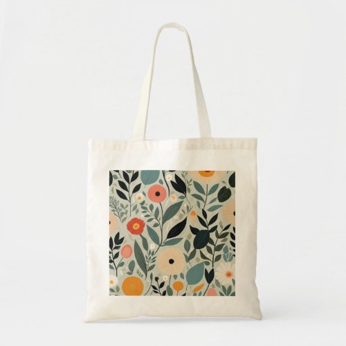 Pastel Floral Reverie Tote Bag