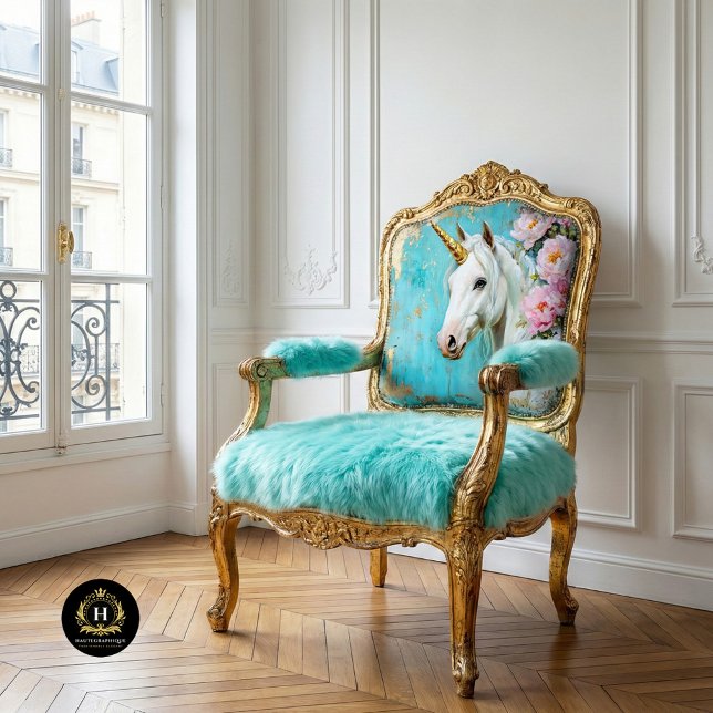 Pastel Floral Unicorn Decoupage Tissue Paper (Creator Uploaded)