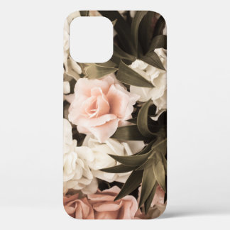 Pastel Floral Vintage: Timeless Elegance iPhone 12 Case