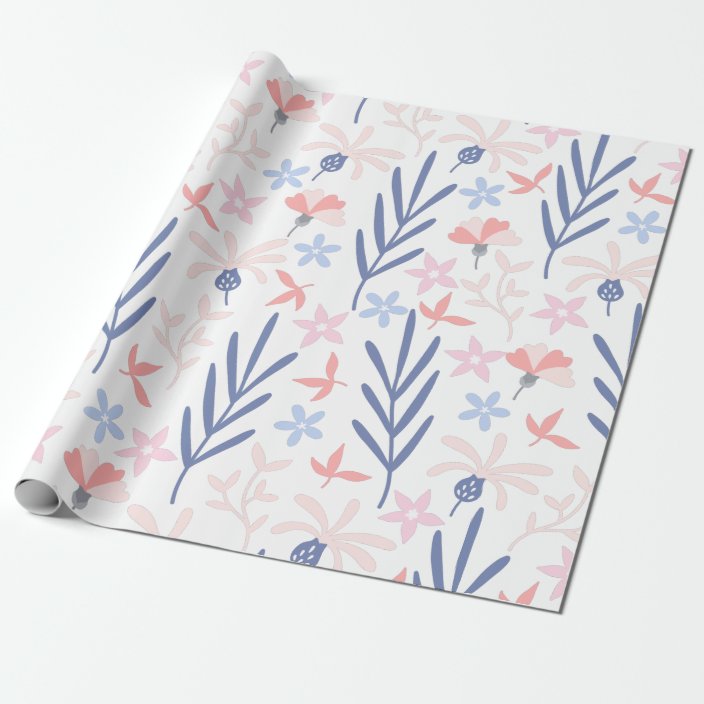 Pastel Floral Wrapping Paper