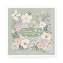 Pastel Floral Wreath Frame Art