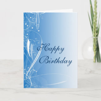Pastel Flower Design Card