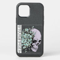 Pastel Flower I Skull I Aesthetic Art I Japanese A OtterBox Symmetry iPhone 12 Pro Case