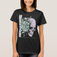 Pastel Flower I Skull I Aesthetic Art I Japanese A T-Shirt