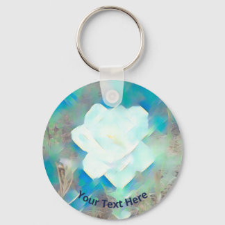 Pastel Flower Keychain