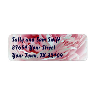 Pastel Flower Label