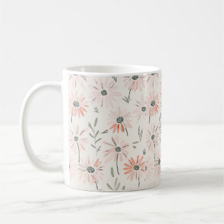 Pastel Flowers Coffee Mug