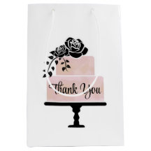 Pastel Flowers Silhouette Cake