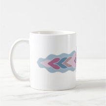 Pastel Folk Pattern Coffee Mug