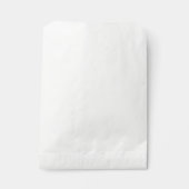 Pastel French Macaron Cookie Stack Bridal Shower Favor Bag (Back)