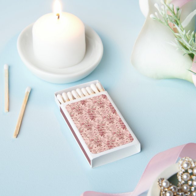 Pastel French Toile Matchboxes (Insitu)