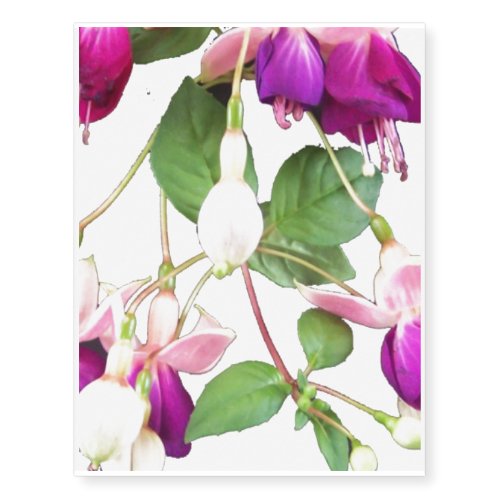Pastel Fuchsia Temporary Tattoos