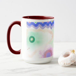 Pastel Galaxies Impressionist Art Mug