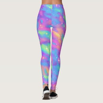 Pastel Galaxy Leggings | Zazzle