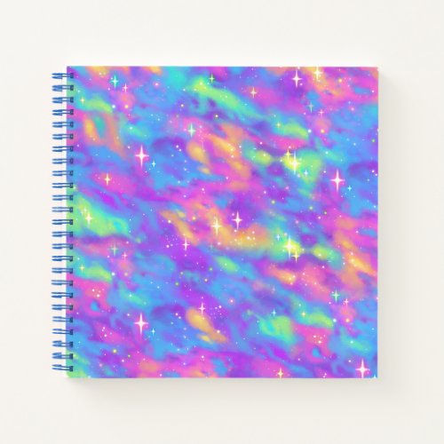 Pastel Galaxy Notebook