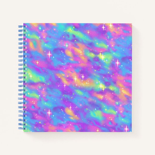 Pastel Galaxy Notebook (Front)