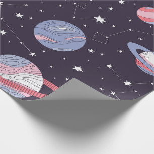 Pastel Galaxy Wrapping Paper